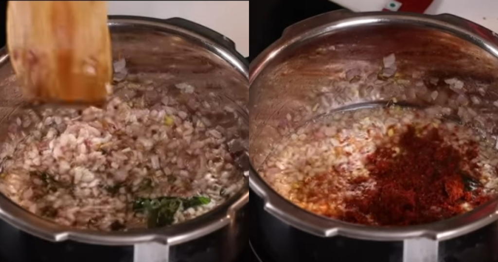 Misal masala and onion fry