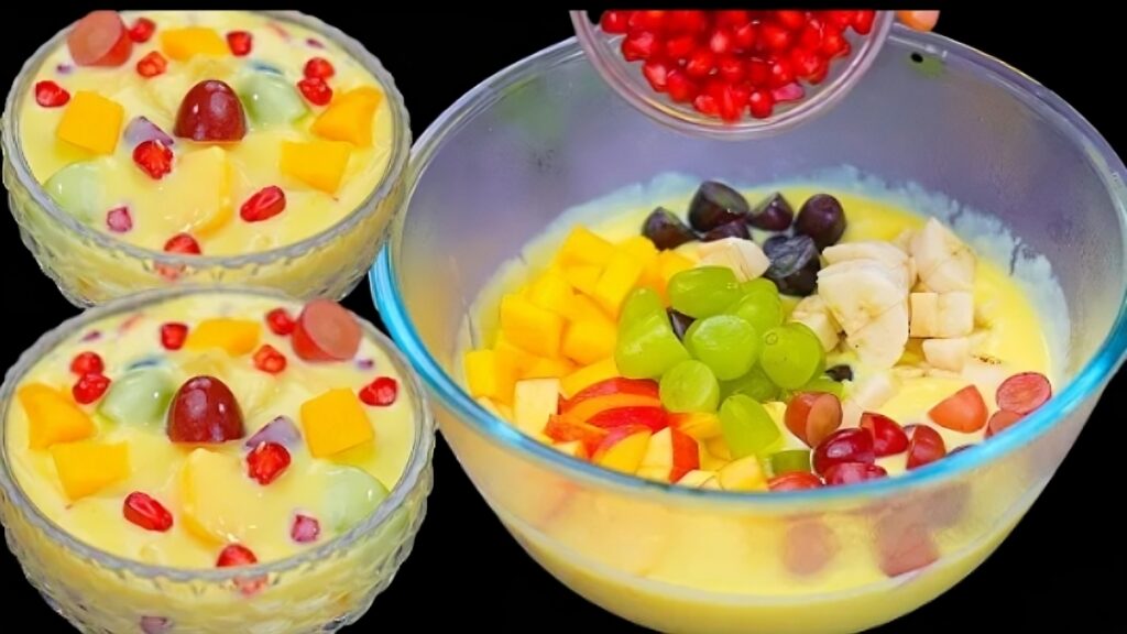Fruit custard