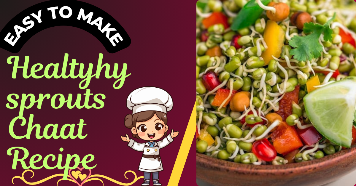 Healthy Sprouts Chaat Recipe