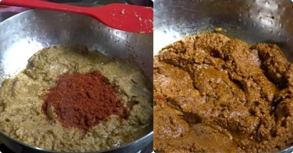 Kolhapuri mutton Rassa Recipe