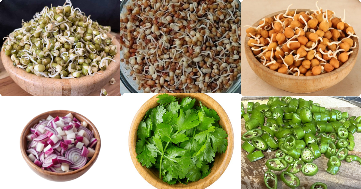 Healthy Sprouts Chaat Recipe
