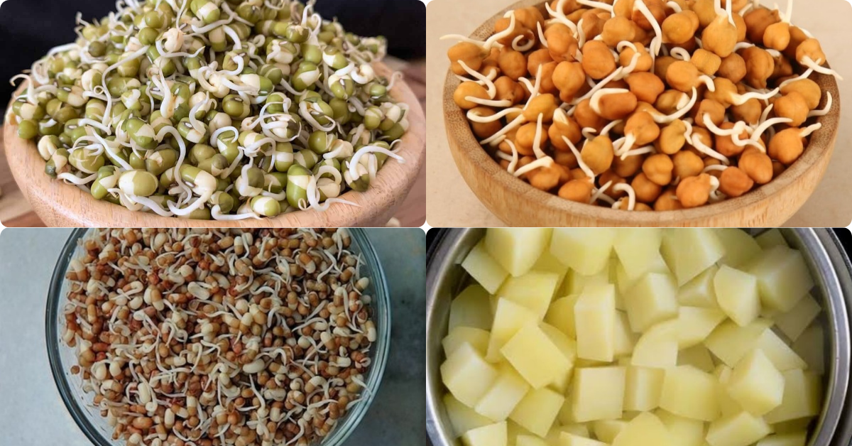 Healthy Sprouts Chaat Recipe